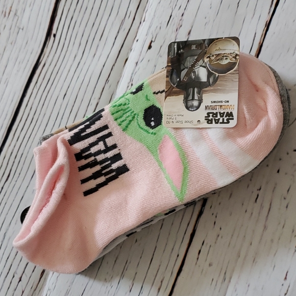 Star Wars Accessories - 🆕️ STAR WARS YODA NO-SHOW SOCKS (5 PAIRS)